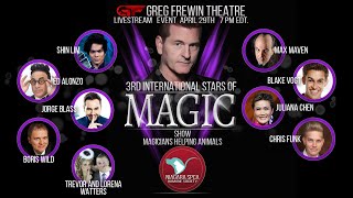 Greg Frewin 3rd International Stars of Magic Show in Support of the Niagara SPCA Humane Society [upl. by Dambro89]