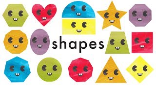 Learn Shapes for Kids  Learn Geometric Shapes Recognising Shapes [upl. by Nnaeinahpets571]