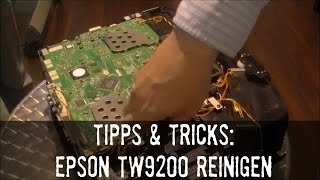 EPSON TW9200 reinigen [upl. by Keare195]