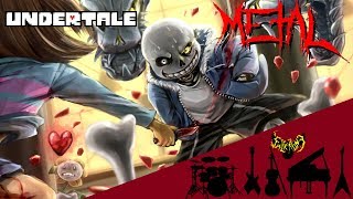 Undertale  Song That Might Play When You Fight Sans 【Intense Symphonic Metal Cover】 [upl. by Ellegna803]