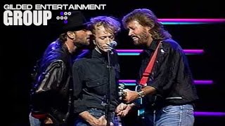 Bee Gees  Three Song Medley LiveHQ [upl. by Oiratno]