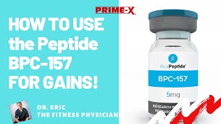 Dr Eric fitness physician explains how to use the peptide BPC157 [upl. by Sallie]