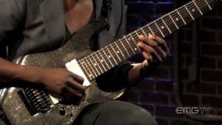 Animals as Leaders Tosin Abasi plays quotWave of Babiesquot on EMGtv [upl. by Wehttan]