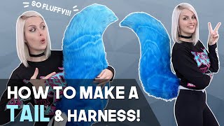 Cosplay Tail amp Harness Tutorial  Upright Foam Tail [upl. by Gypsie43]