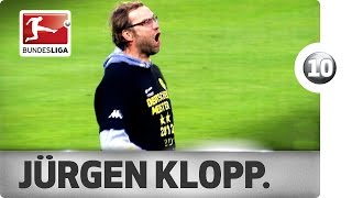 Jürgen Klopp  Top 10 Celebrations [upl. by Orth]