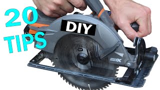 20 Circular Saw Tips for Beginners [upl. by Otsenre]