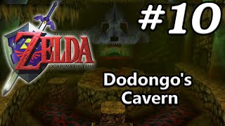 Ocarina of Time N64 100  Episode 10  Dodongos Cavern [upl. by Atenek225]