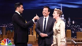 Scarlett Johansson Gets a Special Magic Trick from Dan White [upl. by Eenar]