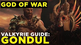 God of War Gondul the Valkyrie Boss Fight Guide [upl. by Kcaz]