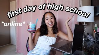 FIRST DAY OF HIGH SCHOOL 9th grade grwm amp vlog  Nicole Laeno [upl. by Nodnart]