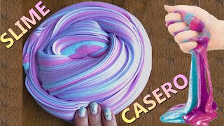 COMO HACER SLIME FACIL 1 INGREDIENTE  SIN BORAX [upl. by Ahsea]