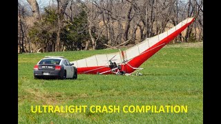 Ultralight Crash Compilation Hang gliding fails [upl. by Luzader]