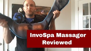 Invospa Shiatsu Back Neck and Shoulder Massager with Heat Review [upl. by Ahsan953]