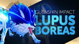 Genshin Impact Guia de como derrotar o Lobo Lupus Boreas [upl. by Tamra530]