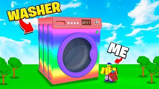 Doing my Laundry in Roblox 👕🧦👚 [upl. by Novikoff]