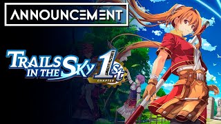 Trails in the Sky 1st Chapter  Announcement Trailer [upl. by Ynna293]