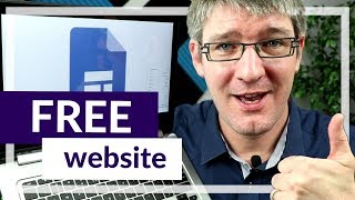 How to create a Website in Google Sites for Free [upl. by Sharleen]