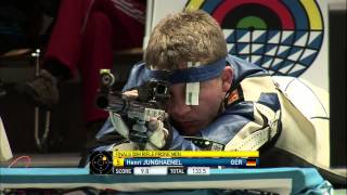 50m Mens Rifle Prone final  Munich 2013 ISSF World Cup [upl. by Anilemrac54]