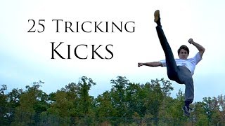 25 Tricking KICKS  A Progressive Session [upl. by Emalia876]