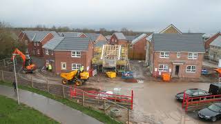 Barratt Homes TimeLapse Warrington [upl. by Wivestad]