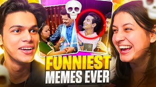 Funniest meme review ever  DANK memes  funny meme review with Kanika😂 [upl. by Blithe]