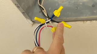 HOW TO WIRE A BATHROOM EXHAUST FAN with HEATER AND LIGHT [upl. by Eikram689]