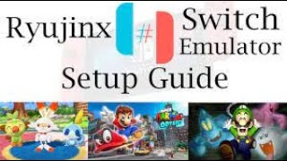 Ryujinx Emulator  Pokemon Sword  Setup Guide 2020 updated [upl. by Ennelram]