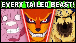 All 10 Tailed Beasts and Their Powers Explained Naruto Shippuden  Boruto Every Bijuu [upl. by Dave]