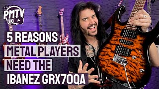 5 Reasons Metal Players Need The Ibanez GRX70QA and other guitarists too  Ibanez GIO GRX70QA Demo [upl. by Lebam]