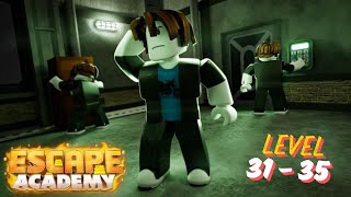 Roblox Escape Room Academy Walkthrough Level 31 to 35 [upl. by Atela]