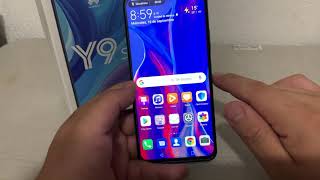 Como activar la grabación de pantalla en dispositivos huawei Y9S [upl. by Anawit]