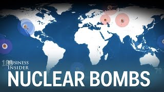 Every nuclear bomb explosion in history [upl. by Ahsenrad]