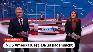 TERUGKIJKEN De Amerikaanse verkiezingen de uitslagennacht [upl. by Fons]