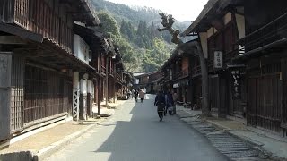 奈良井宿妻籠宿馬籠宿観光 Sightseeing in NaraijukuTsumagojuku and Magomejuku Japan [upl. by Yehudi]