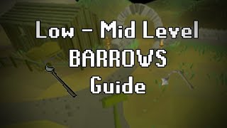 OSRS Barrows Guide  Low Requirement Method [upl. by Adnilemreh]