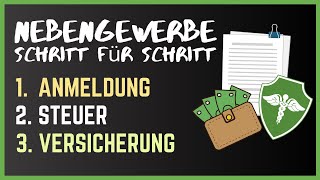 NEBENBEI SELBSTSTÄNDIG  Die ultimative Anleitung zum Gründen im Nebengewerbe [upl. by Natalina]