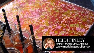 Learn the Art of Turkish Marbling [upl. by Lambard]