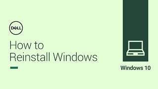 How to Reinstall Windows 10 Official Dell Tech Support [upl. by Slemmer]