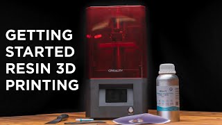 Getting Started Resin 3D Printing  Creality LD002H [upl. by Hnahk]