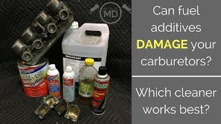 Carb Cleaners and Fuel Additives What Works [upl. by Eram]