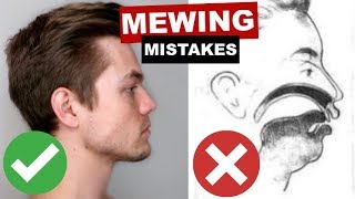 MEWING MISTAKES  Why Youre Not Seeing Jawline Improvements [upl. by Read534]