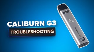 Uwell Caliburn G3  Troubleshooting [upl. by Archambault999]