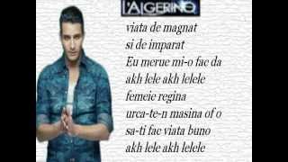 LAlgerino  Marrakech Saint Tropez ft Florin Salam ParolesLyrics [upl. by Bartko]