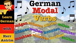 German Modal Verbs Songs Präsens amp Preteritum Imperfekt [upl. by Hance]