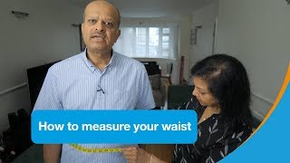 How To Measure Your Waist In 4 Simple Steps  Diabetes UK [upl. by Amairam882]