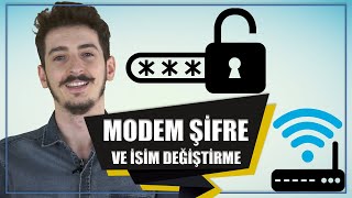 Modem Wifi İsim ve Şifre Değiştirme [upl. by Rj]