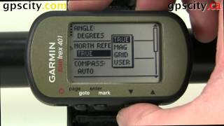 Heading Setup on the Garmin Foretrex 401 [upl. by Tannie]