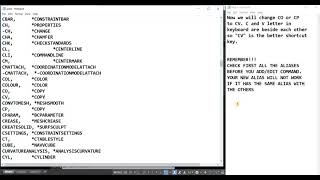 AUTOCAD  HOW TO EDIT COMMAND ALIASES [upl. by Krawczyk]