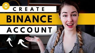 How to Create a Binance Account for BEGINNERS [upl. by Lledal]