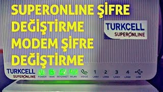 Superonline Wifi Şifresi Değiştirme Modem Şifre Değiştirme [upl. by Derdlim]